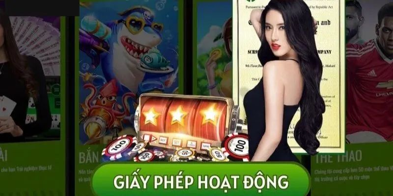 Giấy phép hoạt động Debet hiện đang sở hữu 